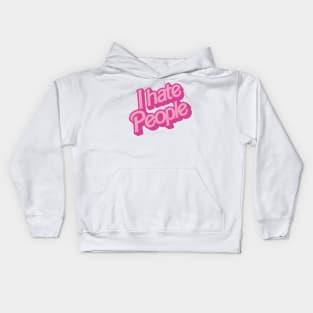 I Hate People Kids Hoodie